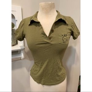 Morbid Threads Embroidered Polo